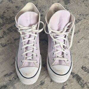 Converse Women's Light purple High-Top Sneakers